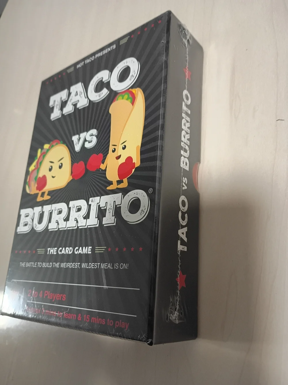 Taco vs Burrito Card Game - NEW!!